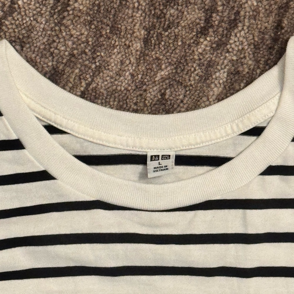Striped Black and White T-Shirt